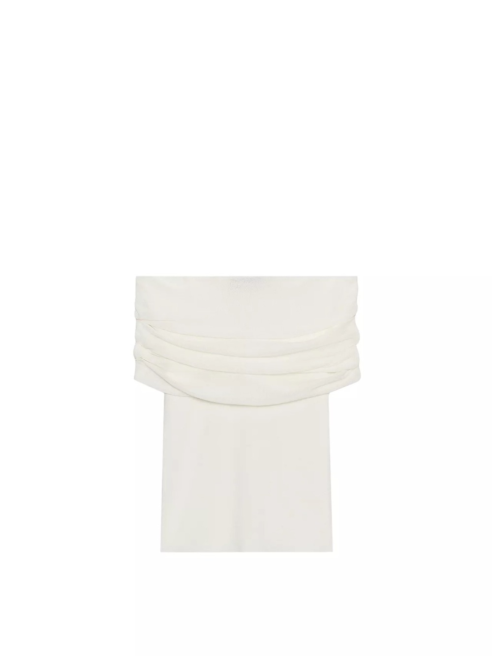 ZARA OFF-THE-SHOULDER KNIT TOP